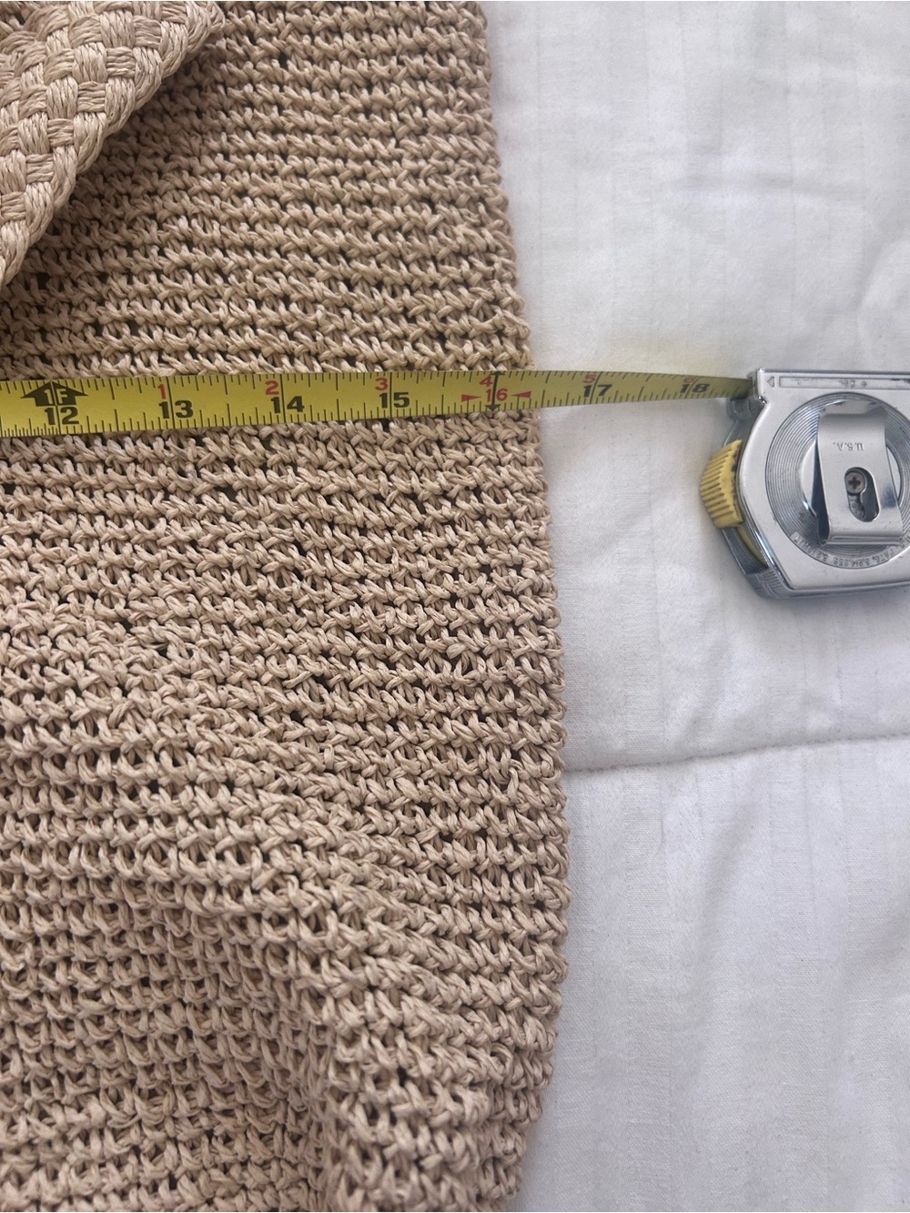 NWT Woven Straw Purse - Picture 5 of 5